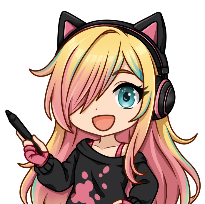 Avatar de Nerine Aoi Avatar ilustrado de Nerine Aoi con auriculares y expresión sonriente.